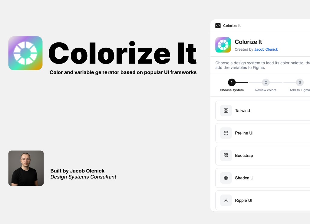 Colorize It – Color and variable generator based on popular UI frameworks