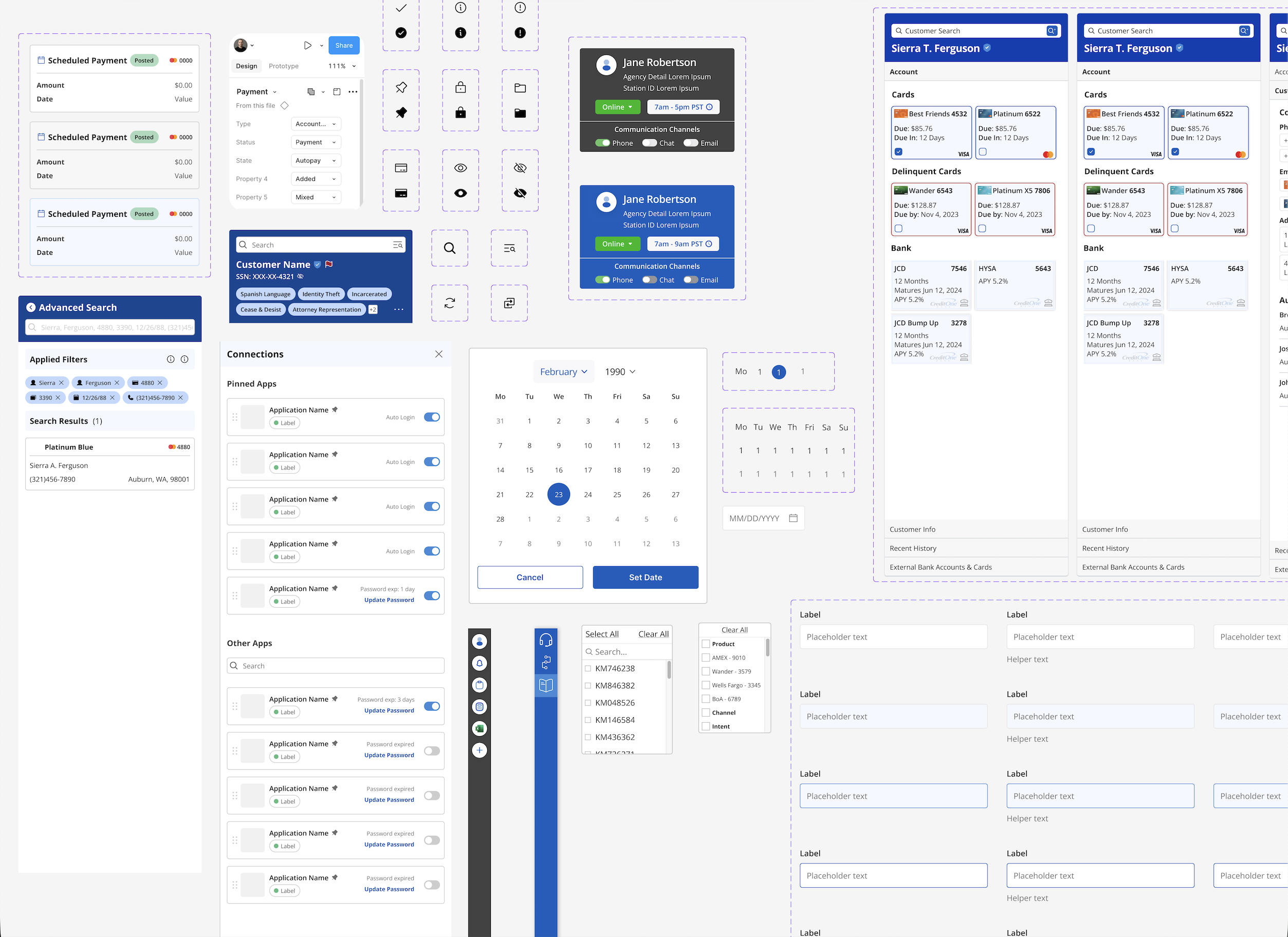 Credit One Bank design system