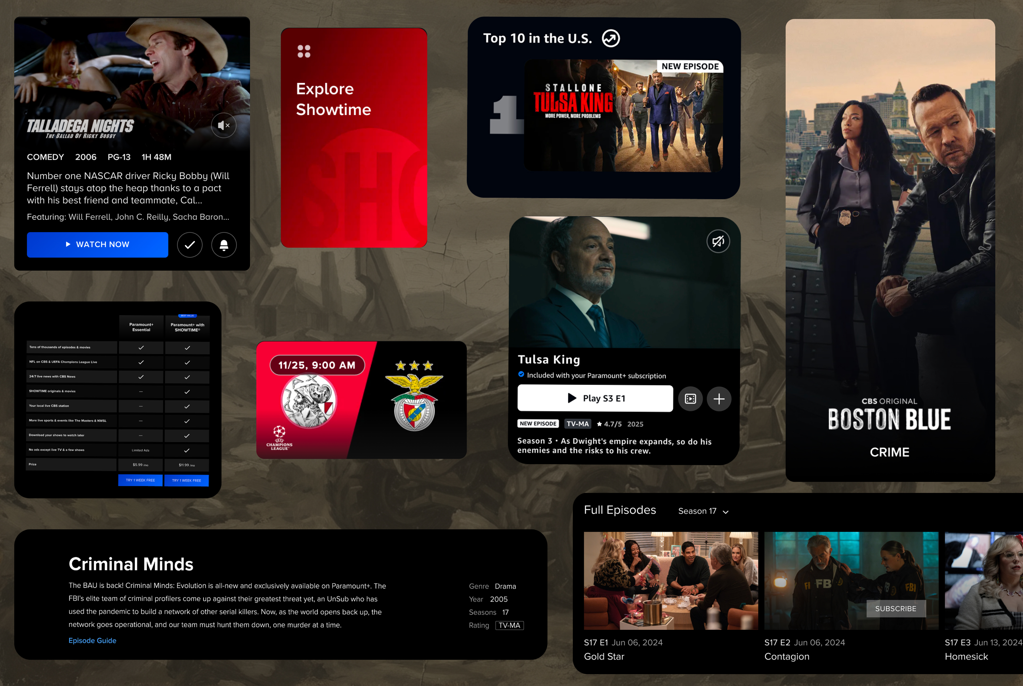Paramount+ Streaming Project